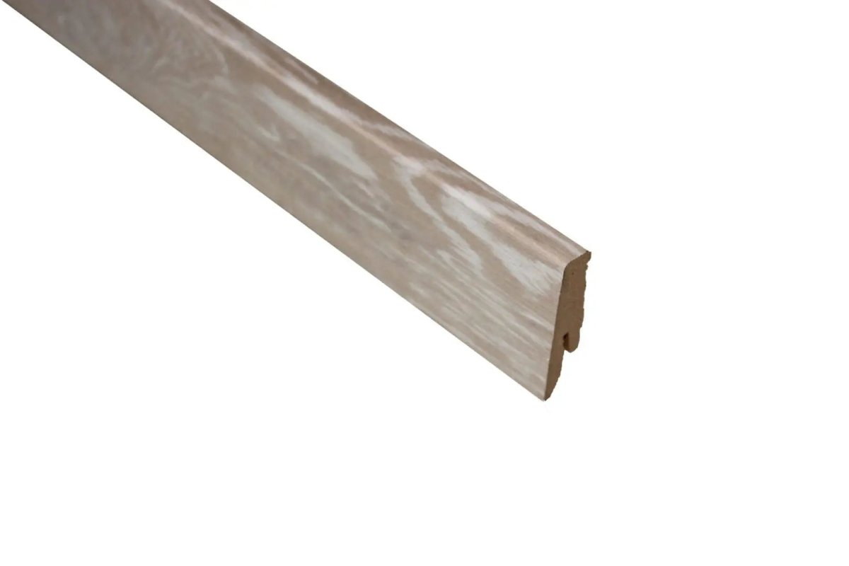 Repac Design 58 Colour Eiche Weiß Sockelleiste - Floor4all