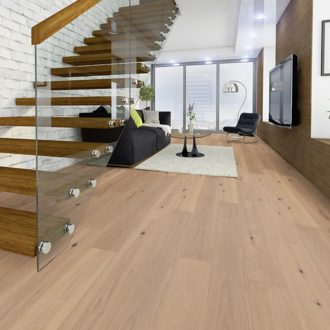 Hochwertiger Parkettboden Peine aus Eiche – Klickparkett und Fertigparkett zum einfachen Verlegen. Robustes Echtholz Parkett mit natürlicher Optik für stilvolle Wohnräume