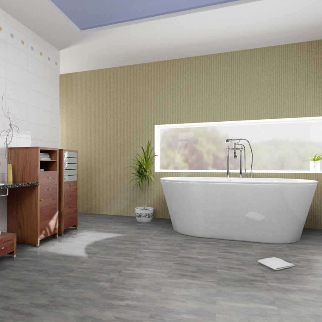 Vinylboden in Fliesenoptik – hochwertiges Klick-Vinyl der EleganceLock-Serie Helsinki, modern, wasserdicht und pflegeleicht, erhältlich bei vinylshop24