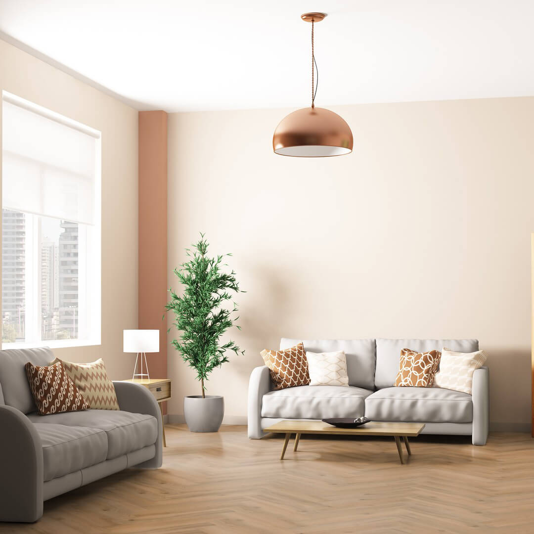 Vinylboden im Fischgrät Design – edles Klick-Vinyl in Eiche-Holzoptik aus der EleganceLock-Kollektion, modern, wasserdicht und pflegeleicht, erhältlich bei vinylshop24