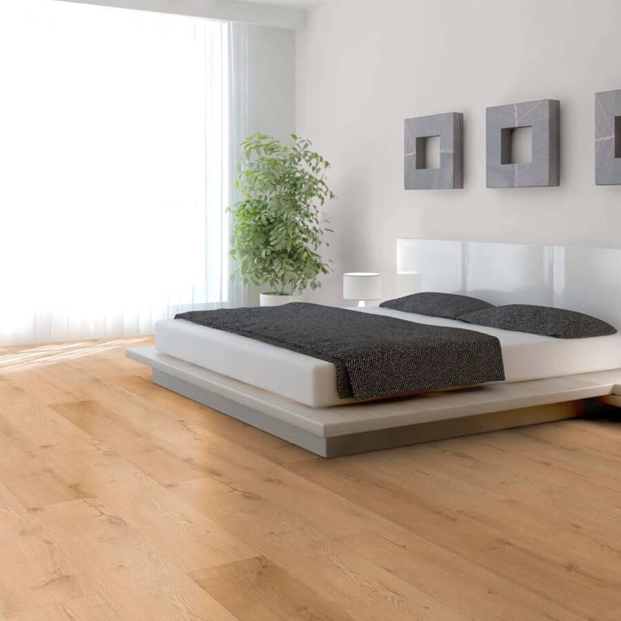 Vinylboden in Eiche Holzoptik Landhausdielen Design aus der QuickFit Pro Kollektion, einfache Verlegung, modern und pflegeleicht, erhältlich bei Vinylshop24