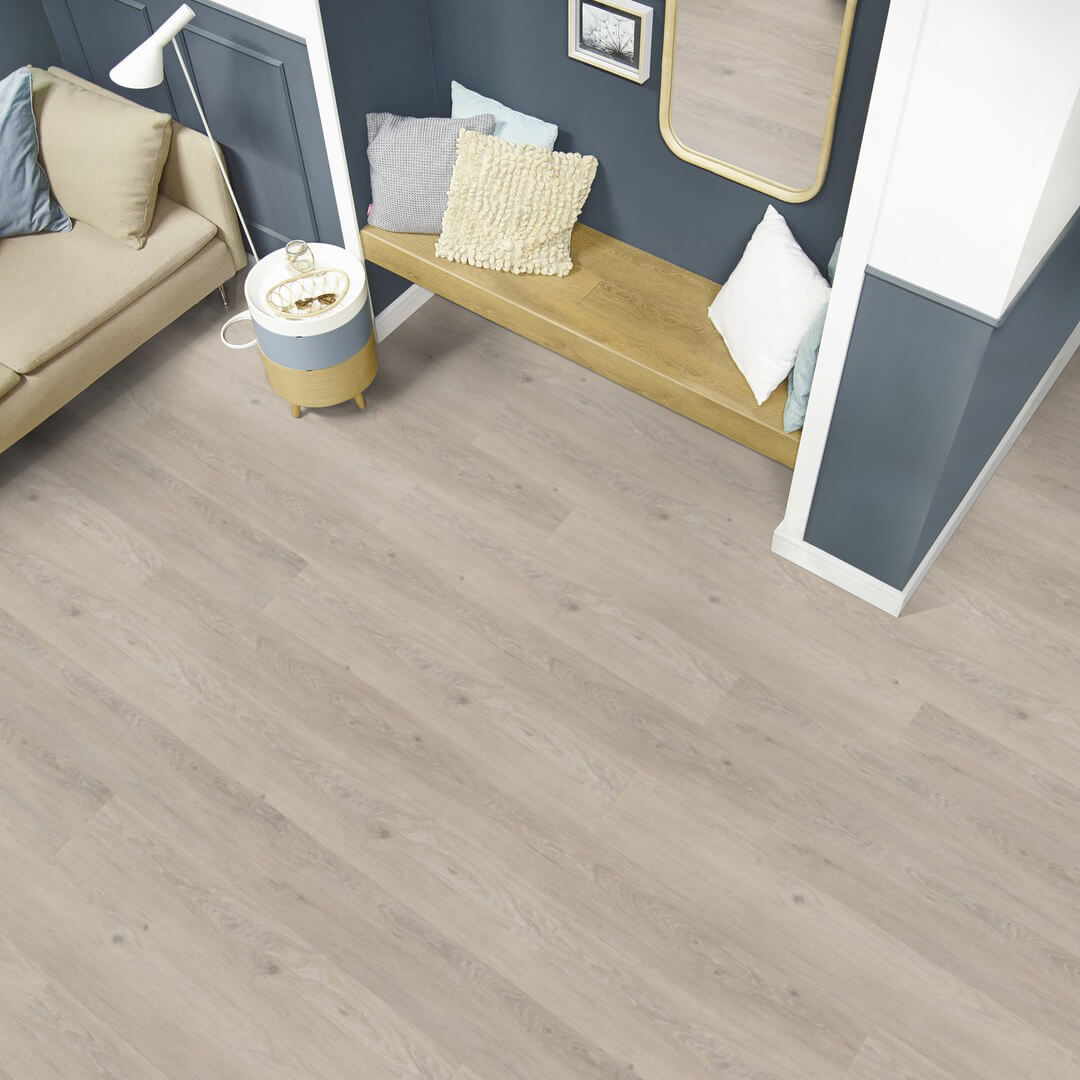 Stilvoller Klick-Vinylboden Eiche EcoClick Amsterdam in Landhausdielen-Optik – wasserdicht, modern, robust und günstig bei vinylshop24 erhältlich