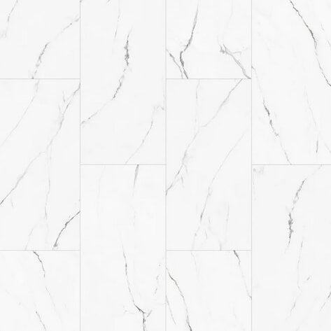 Vinylboden in Fliesen- und Marmoroptik – edles Klick-Vinyl der QuickFit Kollektion Lyon in dunkel grau, modern, wasserdicht und pflegeleicht, erhältlich bei vinylshop24