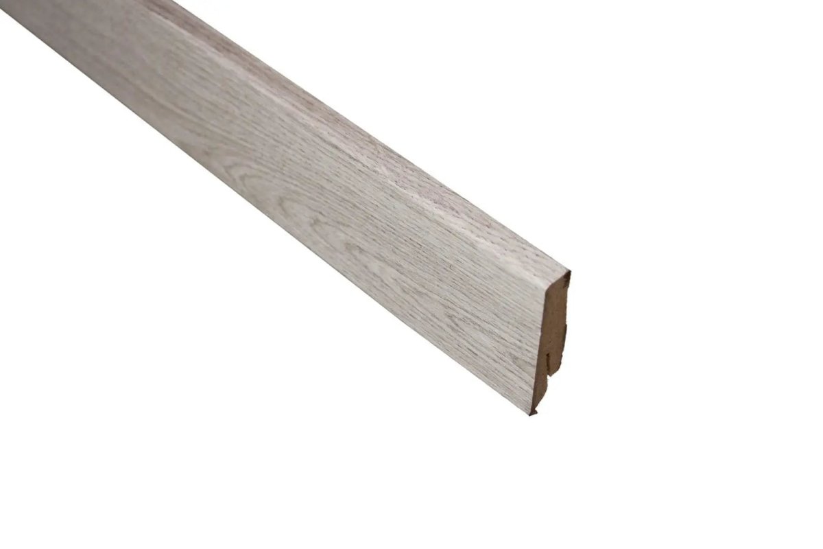 Repac Design 58 Colour Eiche weiß Stockholm Sockelleiste - Floor4all