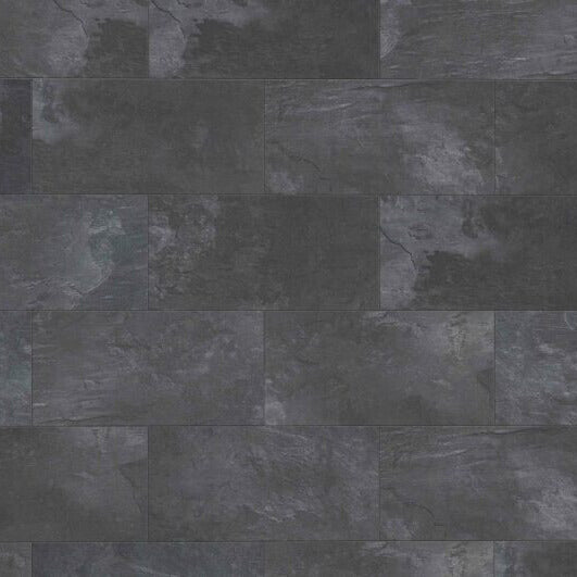 Laminat Fliesen- Stein- und Marmoroptik Neuwied in grau Schiefer. Laminatboden bei Vinylshop24. Einfache Verlegung, robust & pflegeleicht. 