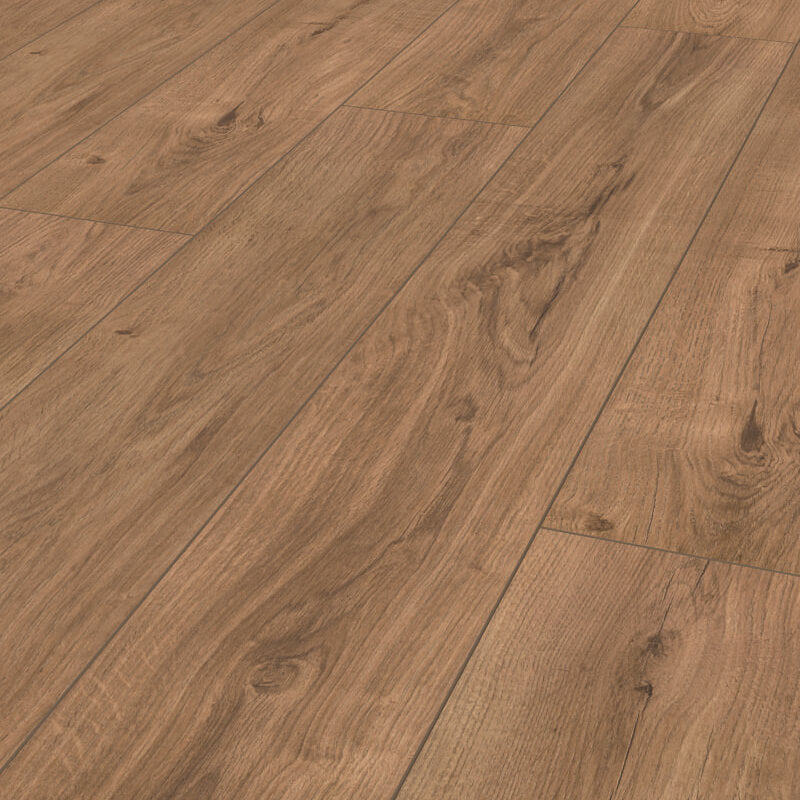 Laminat Eiche Coburg in Holzoptik Landhausdielen. Laminatboden bei Vinylshop24. Einfache Verlegung, robust & pflegeleicht.