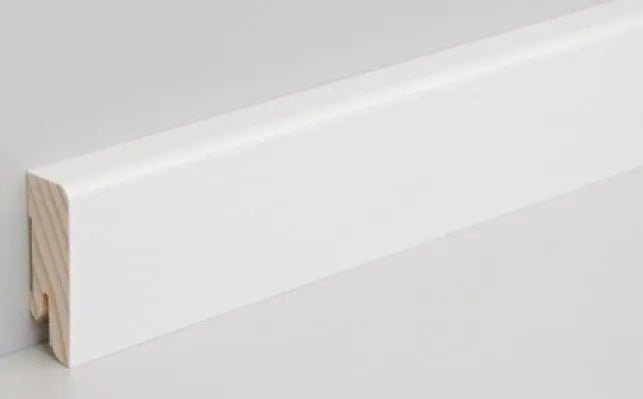 Repac ExPress Echtholz weiß 58mm Sockelleiste - Floor4all