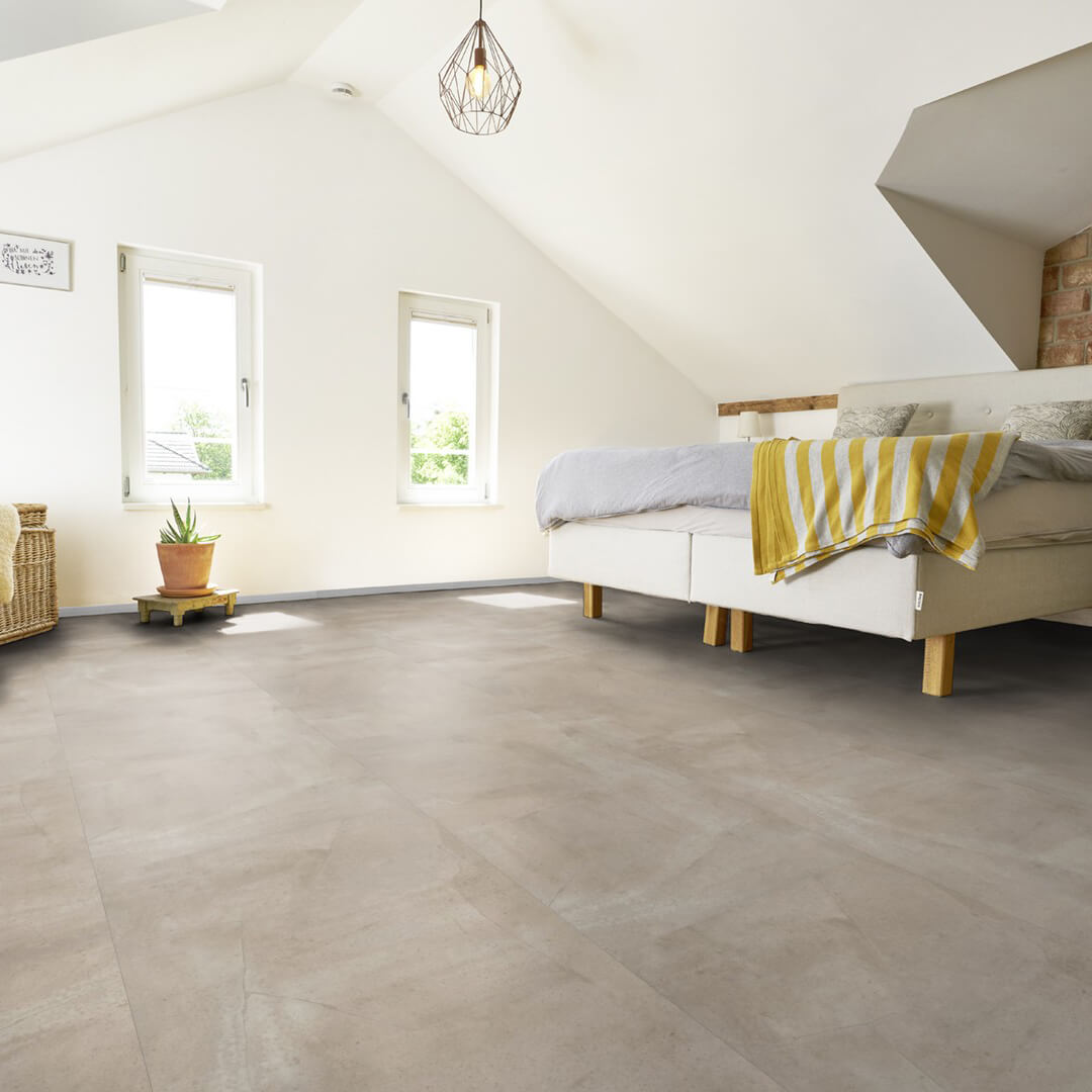 Vinylboden in Fliesenoptik – hochwertiges Klick-Vinyl der EleganceLock-Serie Mailand, modern, pflegeleicht und wasserdicht, erhältlich bei vinylshop24