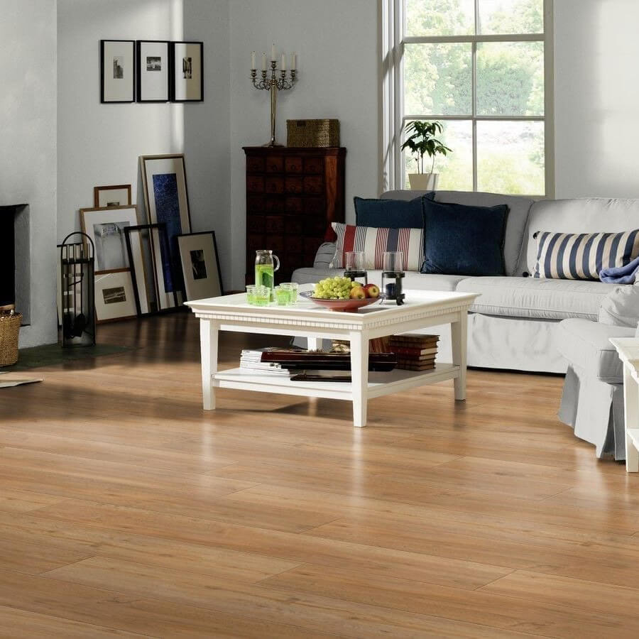 Hochwertiges Klick-Vinylboden Eiche EcoClick Prag in Landhausdielen Design – modern, pflegeleicht, robust und wasserfest bei vinylshop24