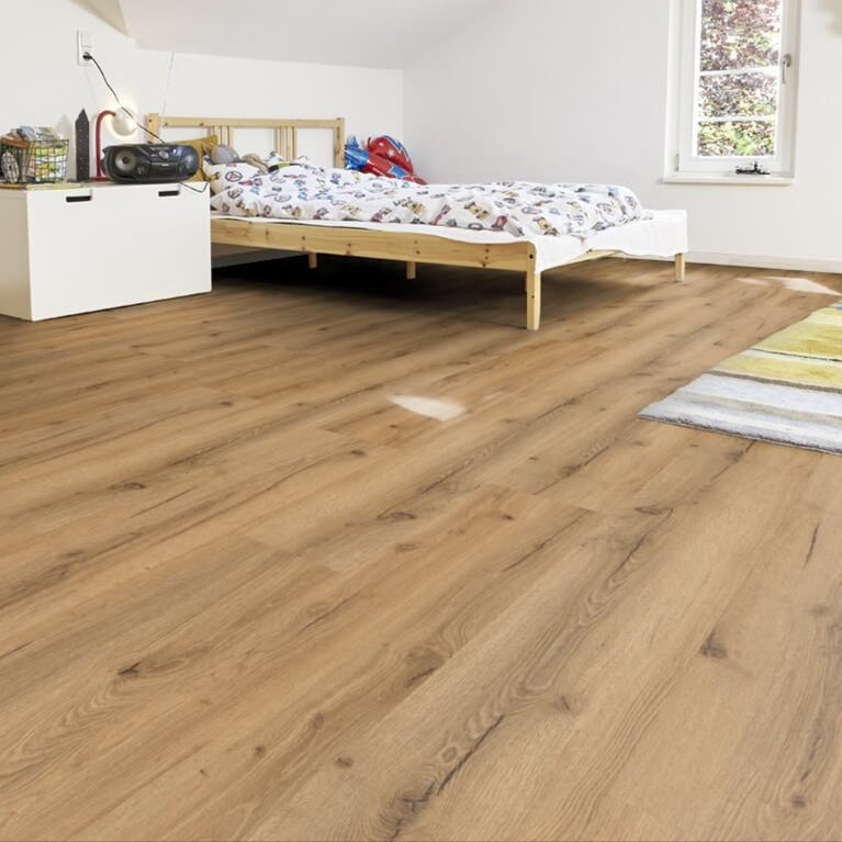 Hochwertiger Klick Vinylboden Eiche Primelock Hamburg in moderner Landhausdielen-Optik – wasserdicht, langlebig und günstig bei vinylshop24